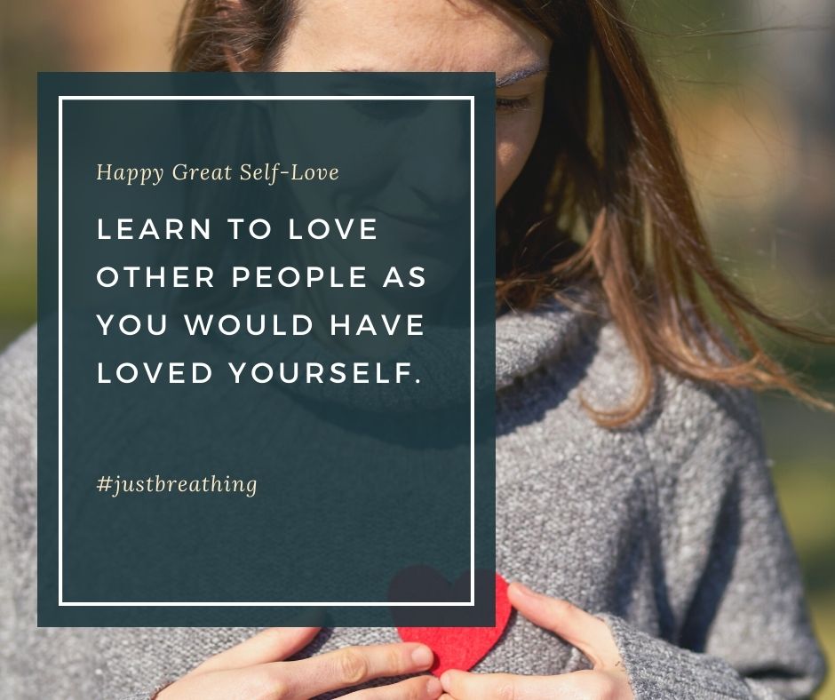 Learn to love other people as you would have loved yourself. self love quotes and captions