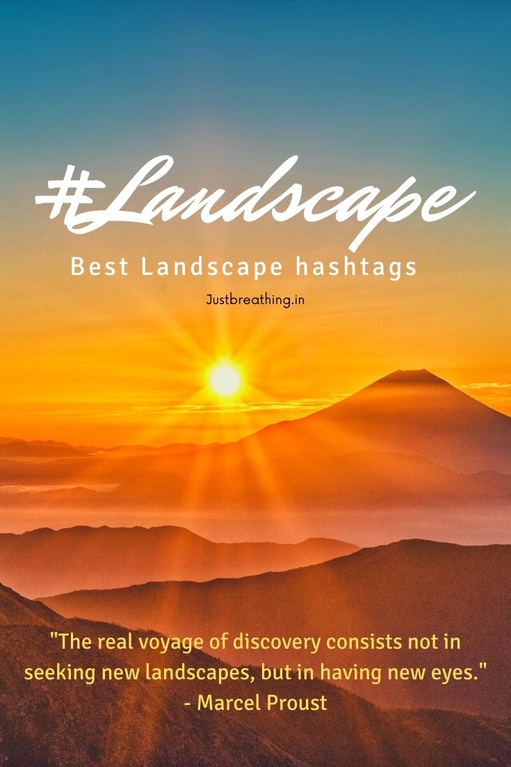 landscape hashtags and landscape photography hashtags for Instagram