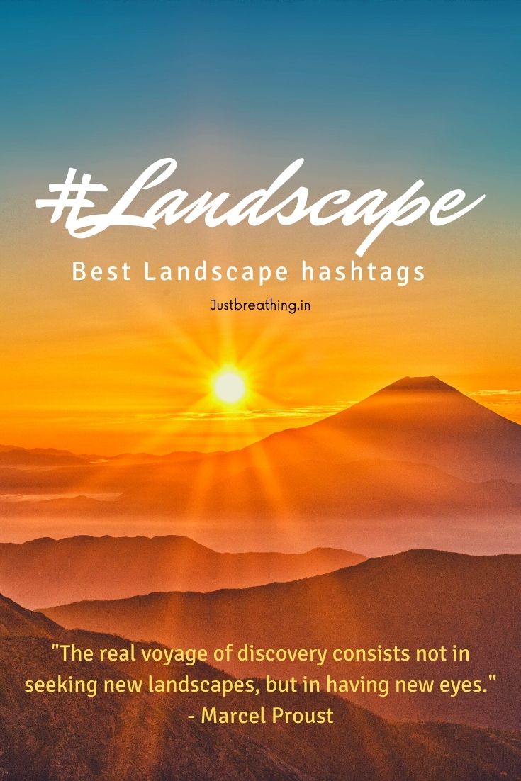 landscape hashtags and landscape photography hashtags for Instagram
