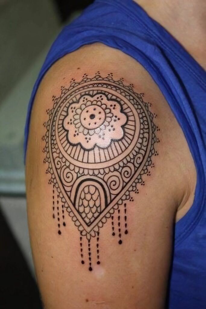 Mandala Shoulder Tattoo: A Symbol of Beauty, Balance, and Meaning Why Mandala Shoulder Tattoo Is a Popular Spiritual Choice